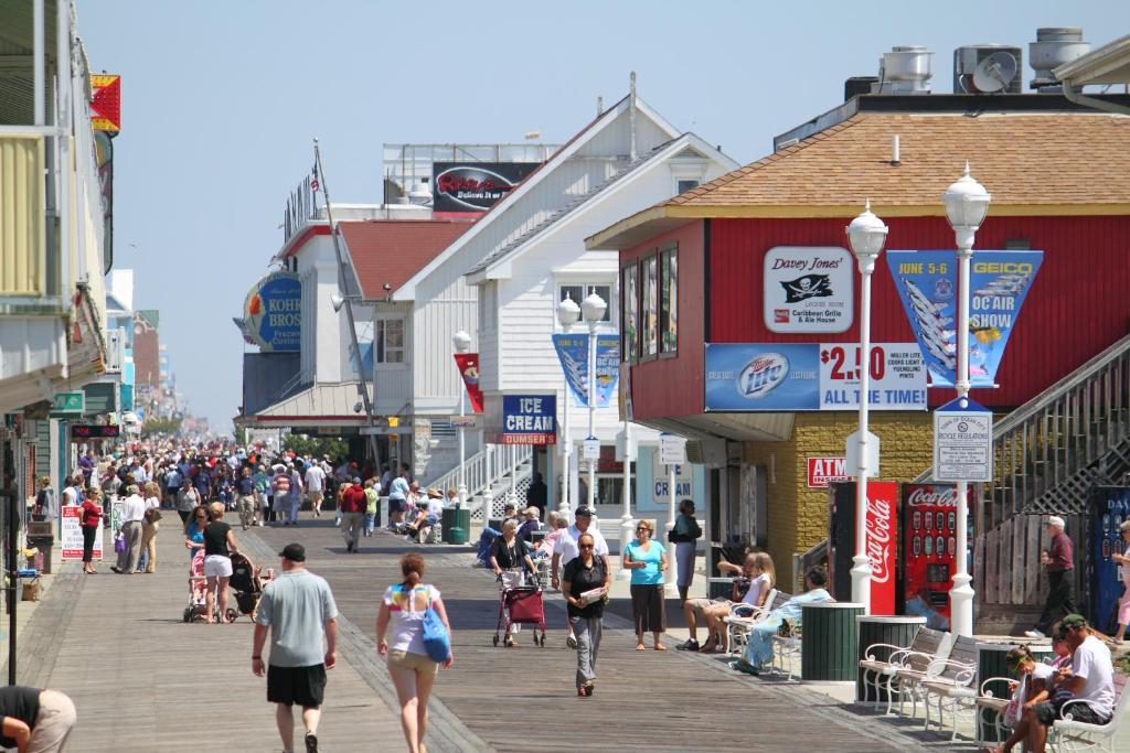 Seabonay Oceanfront Motel Ocean City Kültér fotó
