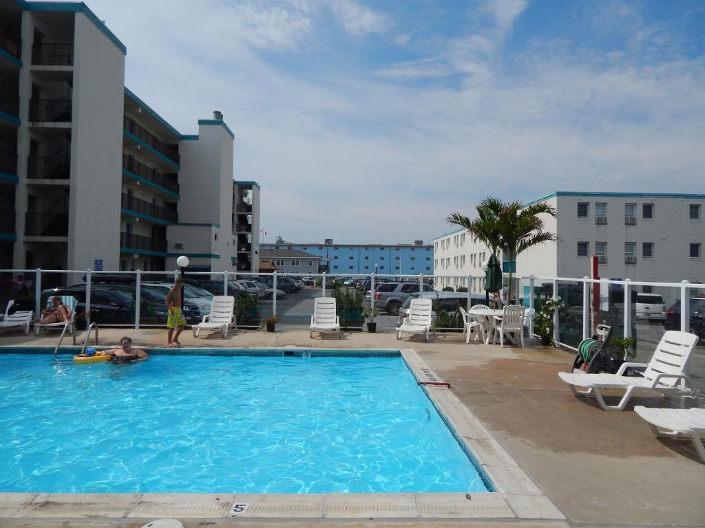 Seabonay Oceanfront Motel Ocean City Kültér fotó