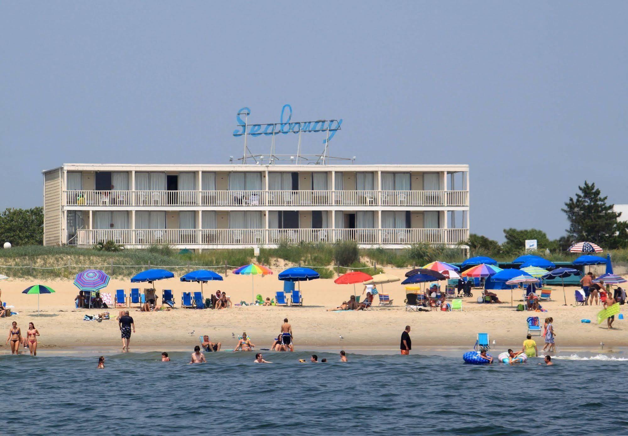 Seabonay Oceanfront Motel Ocean City Kültér fotó